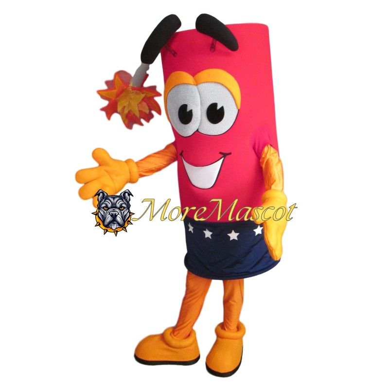 Firecracker Mascot Costume