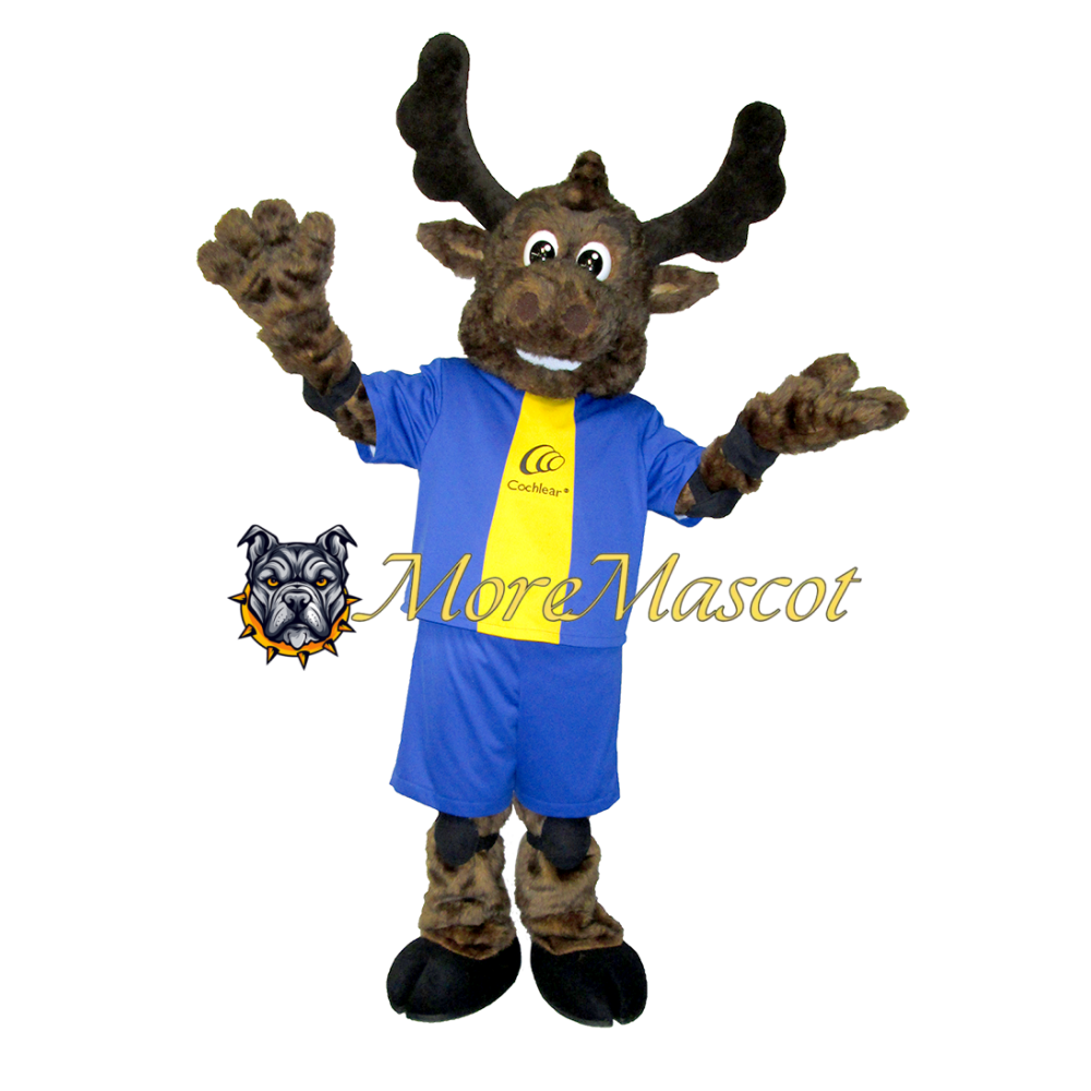 Superb Moose Mascot Costume