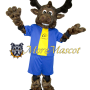Superb Moose Mascot Costume