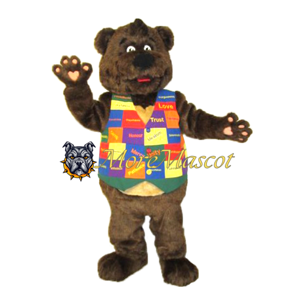 Harmonious Bear Mascot Costume
