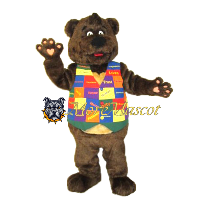 Harmonious Bear Mascot Costume