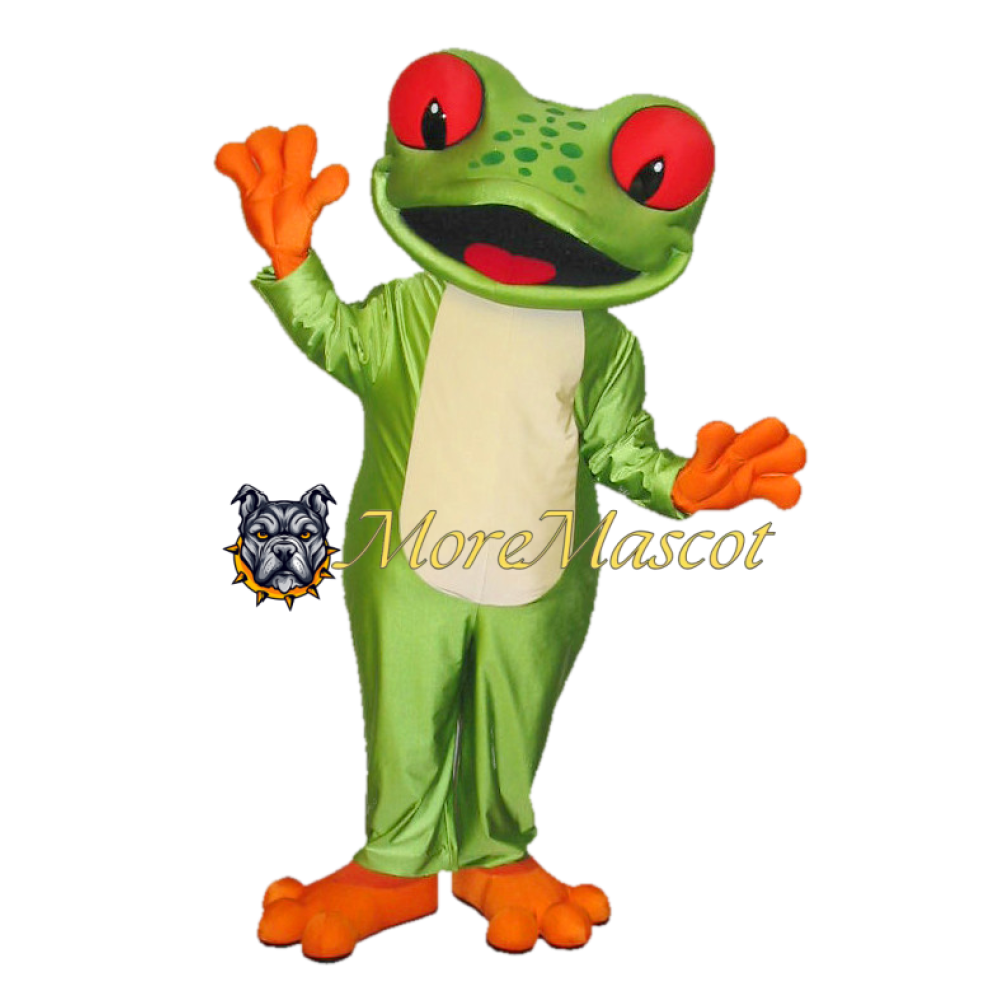 Red Eyed Frog Mascot Costume