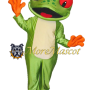 Red Eyed Frog Mascot Costume