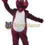 Soft Purple Dragon Mascot Costume