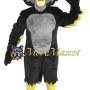 Power Black Owl Mascot Costume