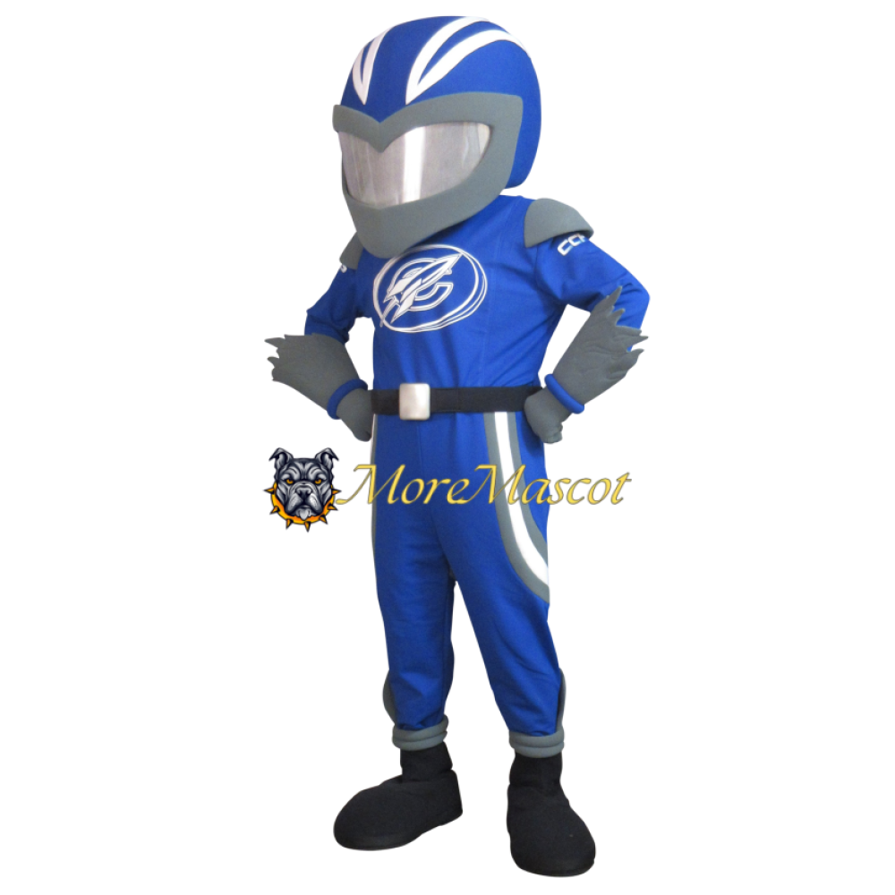 Professional Racing Driver Mascot Costume