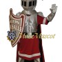 College Knight Mascot Costume