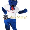 College Blue Dragon Mascot Costume