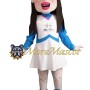 Long Haired Girl Mascot Costume