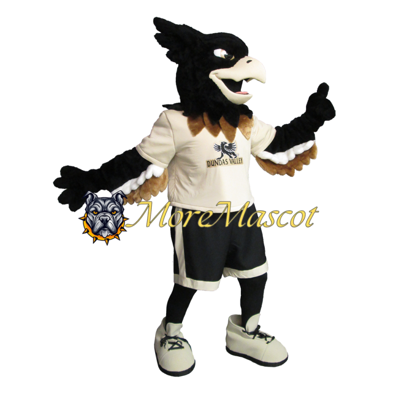 Sport Black Hawk Mascot Costume