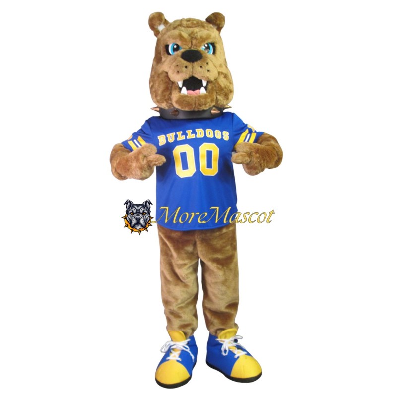 Sport Adult Bulldog Mascot Costume