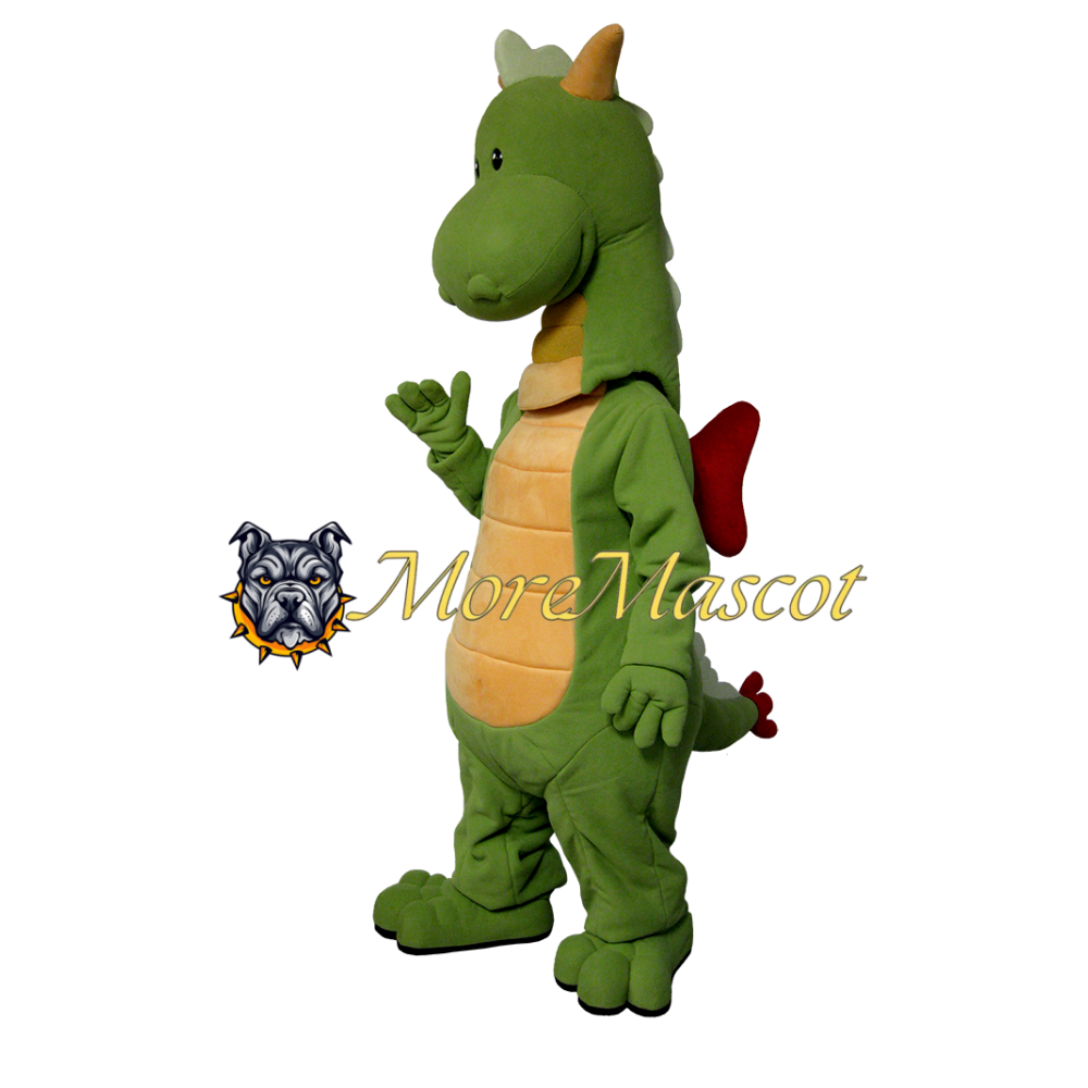 Green Dragon Baby Mascot Costume