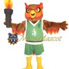 Torchbearer Owl Mascot Costume