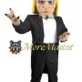 Commander Leopard Mascot Costume