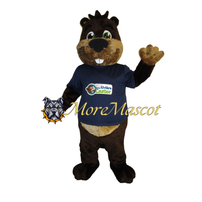 Cute Friendly Squirrel Mascot Costume