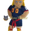 Warrior Leopard Mascot Costume