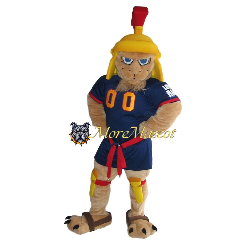 Warrior Leopard Mascot Costume