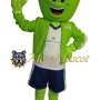 Green Apple Man Mascot Costume