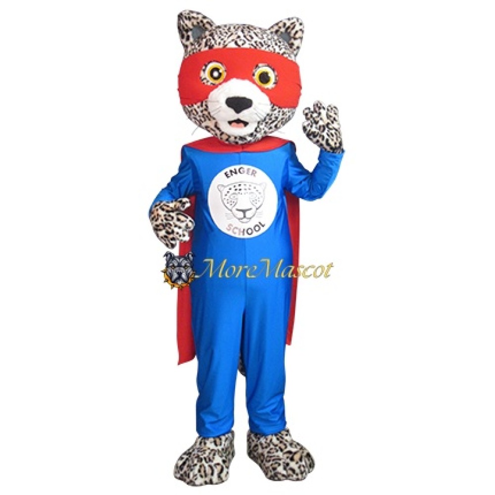 Super Cheetah Mascot Costume