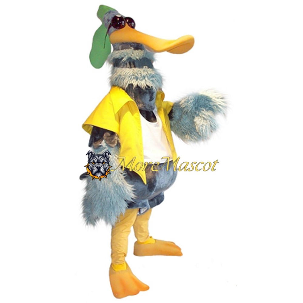Plush Cool Duck Mascot Costume