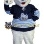 Sport Polar Bear Mascot Costume