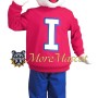 Smile Polar Bear Mascot Costume
