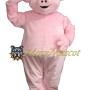 Chef Pink Pig Mascot Costume
