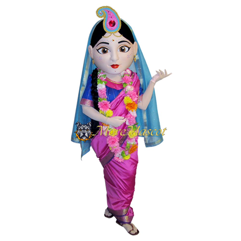 Dancing Girl Mascot Costume