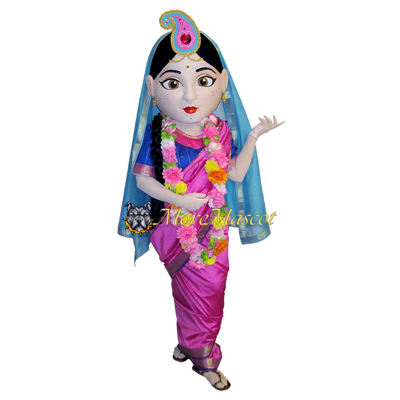 Dancing Girl Mascot Costume