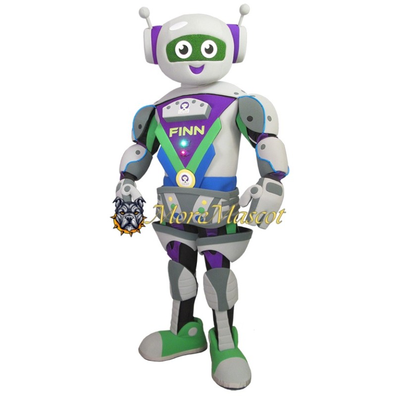 Technology Robot Mascot Costume