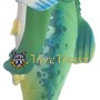 Superb Green Fish Mascot Costume