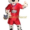 Football Spotted Dog Mascot Costume