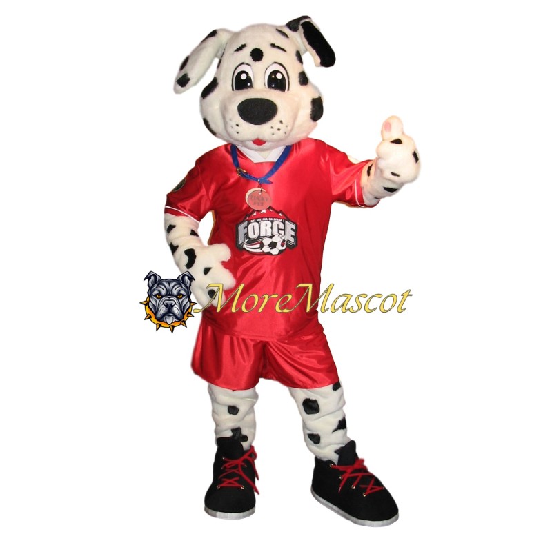 Football Spotted Dog Mascot Costume