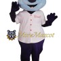 Kind Black Dog Mascot Costume