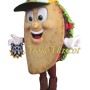 Taco Cartoon Mascot Costume