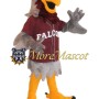 Grey Falcon Mascot Costume