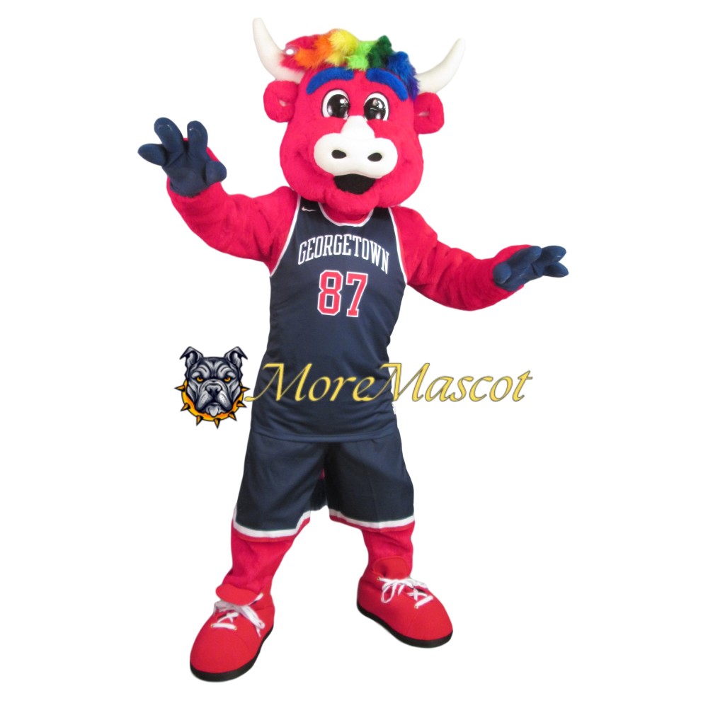 Sports Red Bull Mascot Costume