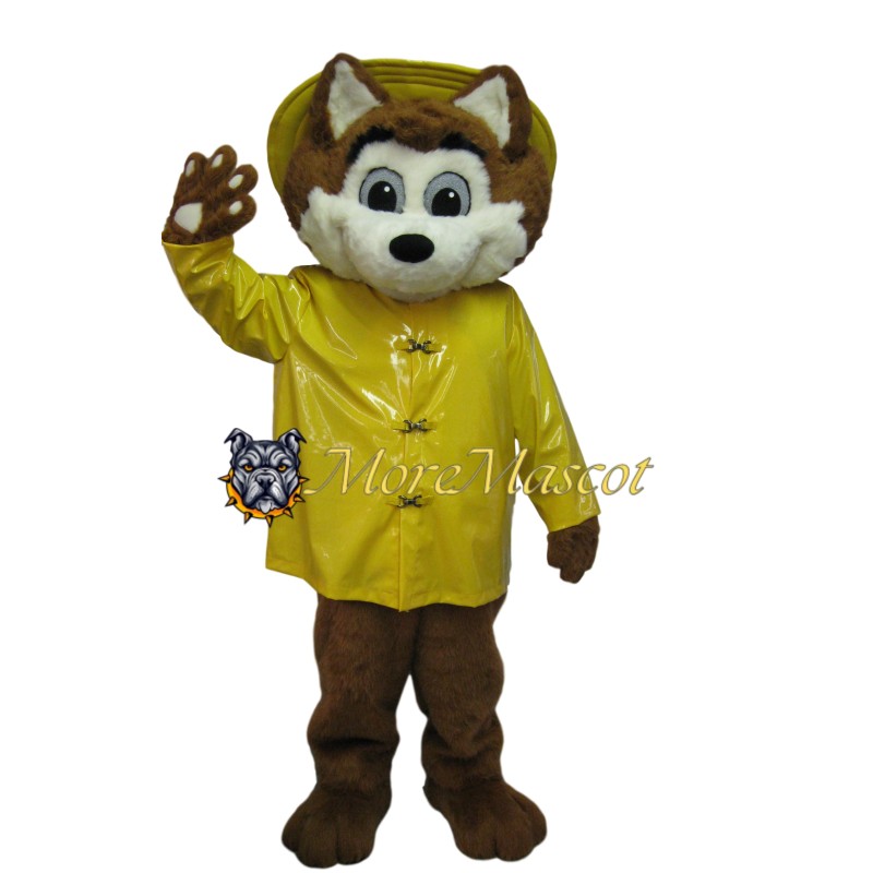 Fishery Fox Mascot Costume