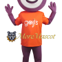 Smile Doll Mascot Costume