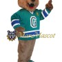Plush Brown Bear Mascot Costume