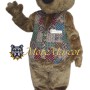Adult Plush Bear Mascot Costume