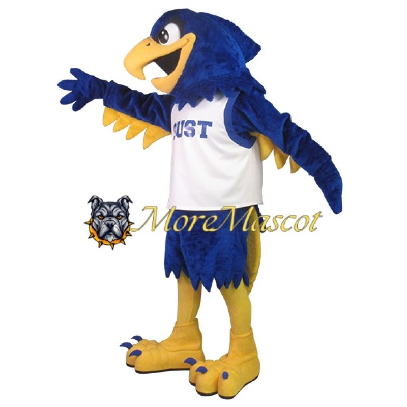 Blue Falcon Adult Mascot Costume
