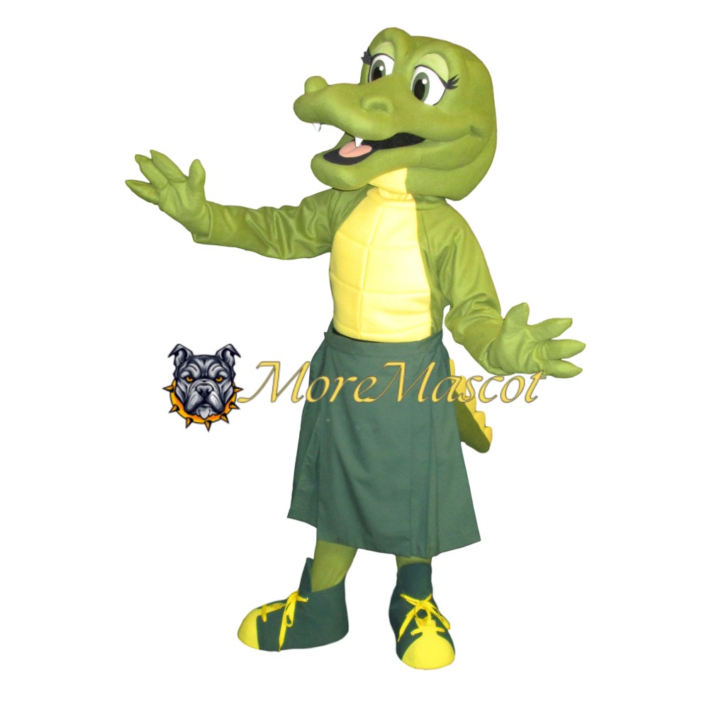 Female Crocodile Mascot Costume
