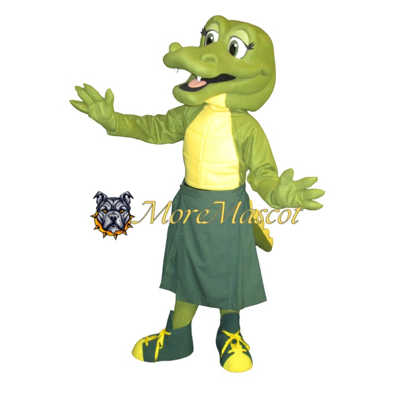 Female Crocodile Mascot Costume
