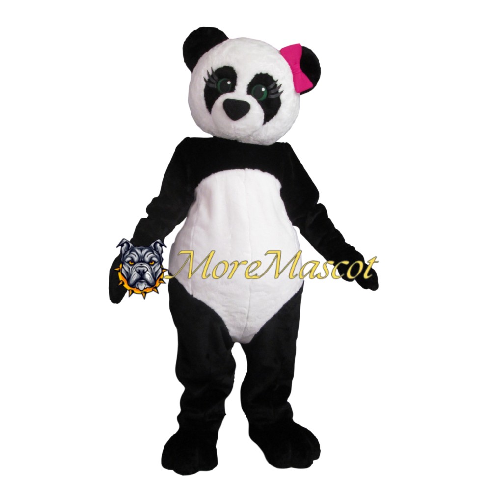 Female Panda Mascot Costume
