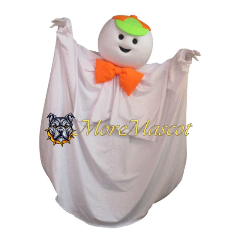 Cute Ghost Mascot Costume