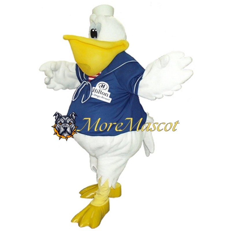 Superb Pelican Mascot Costume