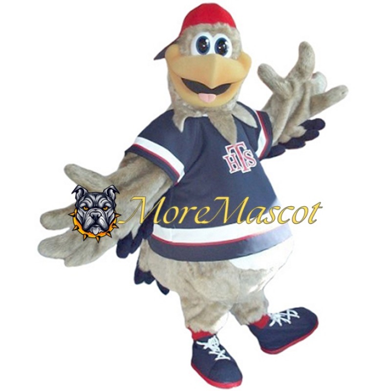 Sport Brown Chicken Mascot Costume