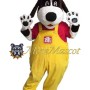 Cute Black & White Dog Mascot Costume