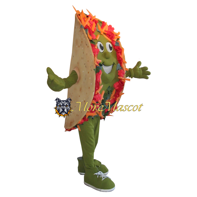 Wrapped Pancake Mascot Costume